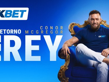 El rey ha vuelto: Conor McGregor es nuevo embajador global de 1xBet