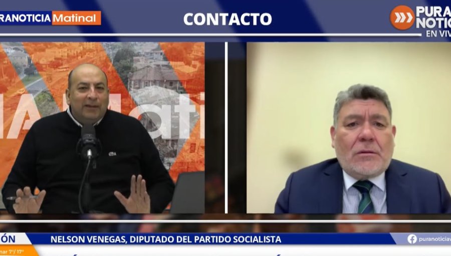 Diputado Venegas no descarta interpelar al ministro Poduje por plazos de la reconstrucción en Viña: "Es una excelente herramienta"