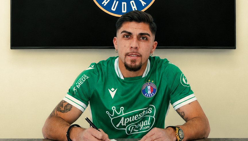 César Pinares fue oficializado como nuevo refuerzo de Audax Italiano hasta fines de 2026