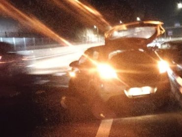 Al menos dos personas lesionadas dejó accidente vehicular en la ruta 60 CH en La Cruz