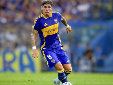 Carlos Palacios reapareció en triunfo de Boca y disputó su primer partido del año