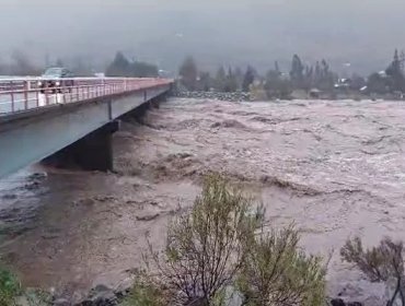 Declaran Alerta Amarilla para la comuna de San Clemente por crecida del río Maule