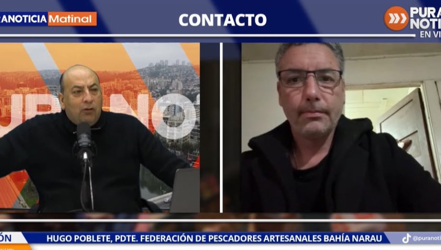 Dirigente de los pescadores y resistencia de autoridades a planta de jibia en Puchuncaví: "Este es un tema ideológico y político"