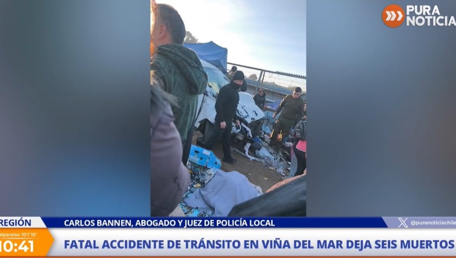 Abogado Carlos Bannen por fatal accidente en feria Caupolicán: “Lo importante es determinar si iba a exceso de velocidad”