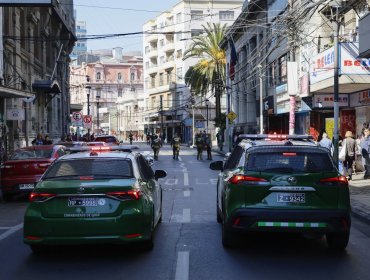 Balance policial en la región de Valparaíso: delitos de mayor connotación social bajan 7,2%, aunque preocupa aumento de homicidios