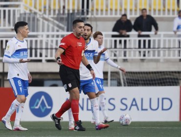 La UC alista reclamo formal por arbitraje de Manuel Vergara en duelo contra San Luis de Quillota en Copa Chile