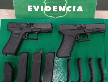 Detienen a dos argentinos que intentaban ingresar armas y municiones de forma ilegal a través del paso fronterizo Los Libertadores