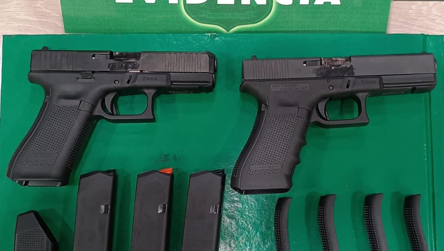 Detienen a dos argentinos que intentaban ingresar armas y municiones de forma ilegal a través del paso fronterizo Los Libertadores