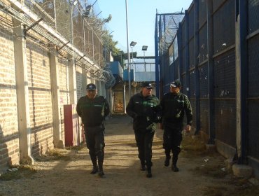 Gendarmería activa plan especial en cárceles de Valparaíso ante intenso sistema frontal