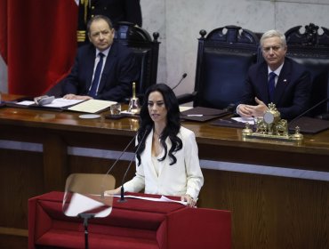 Presidenta del Senado afirma en Cuenta Pública que la tarea del Congreso es "conducir los cambios con responsabilidad"
