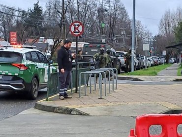 Dos carabineros resultaron heridos a bala en procedimiento por asesinato de cabo Naín en Valdivia