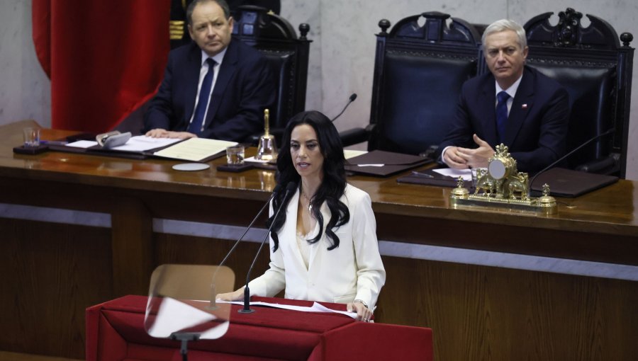 Presidenta del Senado afirma en Cuenta Pública que la tarea del Congreso es "conducir los cambios con responsabilidad"