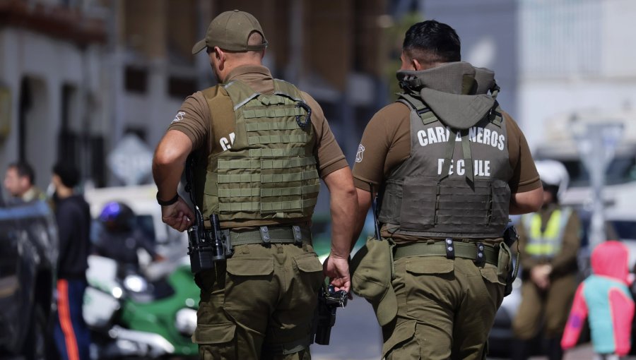 Carabineros despliega servicios extraordinarios en la región de Valparaíso ante avance del sistema frontal