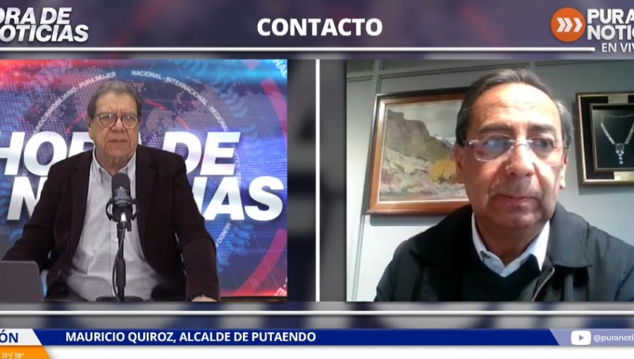 Alcalde de Putaendo por sistema frontal: “Tenemos un número de puntos críticos”