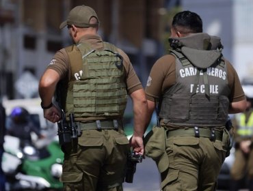 Carabineros despliega servicios extraordinarios en la región de Valparaíso ante avance del sistema frontal