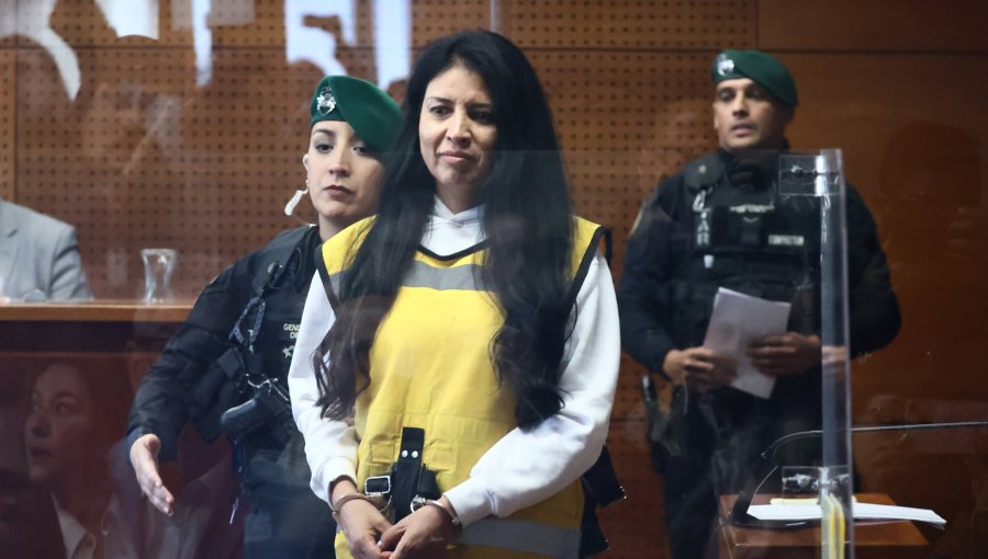 Karen Rojo queda en calidad de rematada y fue trasladada a la cárcel de San Joaquín