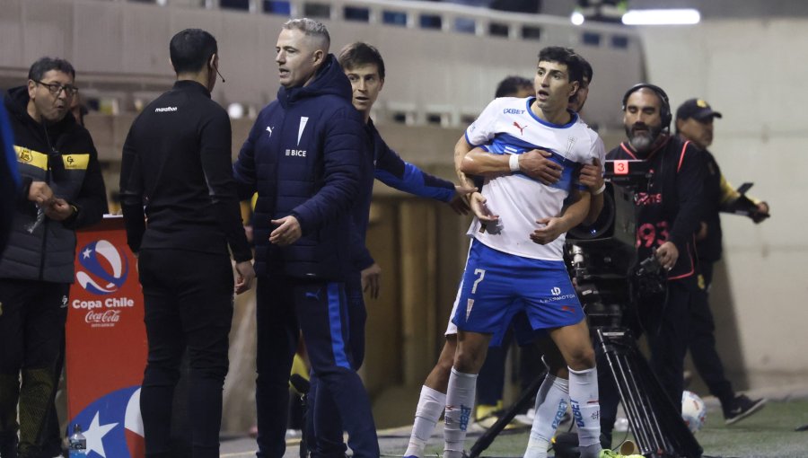 Justo Giani conoció su castigo tras expulsión en el partido de la UC ante San Luis de Quillota por Copa Chile