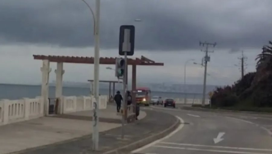 Anuncian cierre preventivo de Avenida Altamirano en Valparaíso ante llegada del sistema frontal