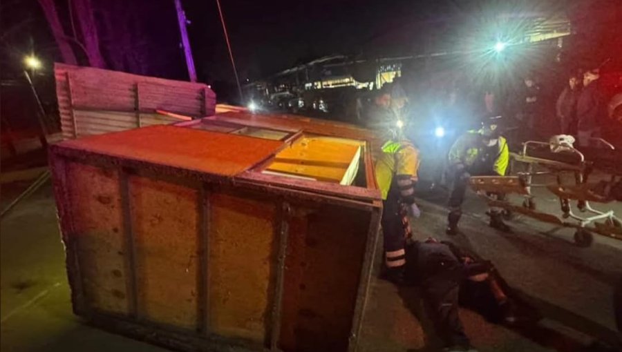 Guardia de seguridad termina con lesionas graves ante desplazamiento de su caseta en San Felipe
