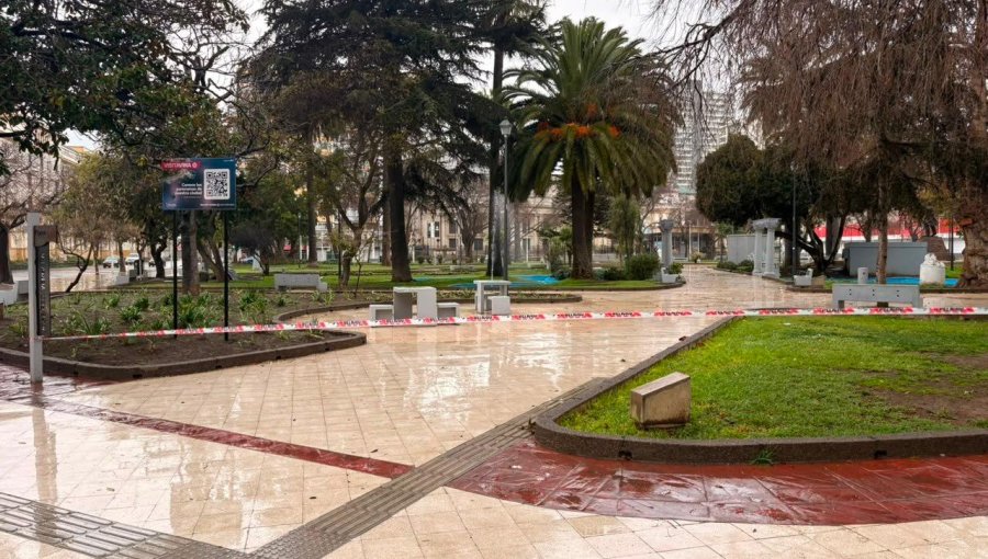 Viña del Mar cierra accesos a plazas y al parque Quinta Vergara mientras dure la emergencia meteorológica
