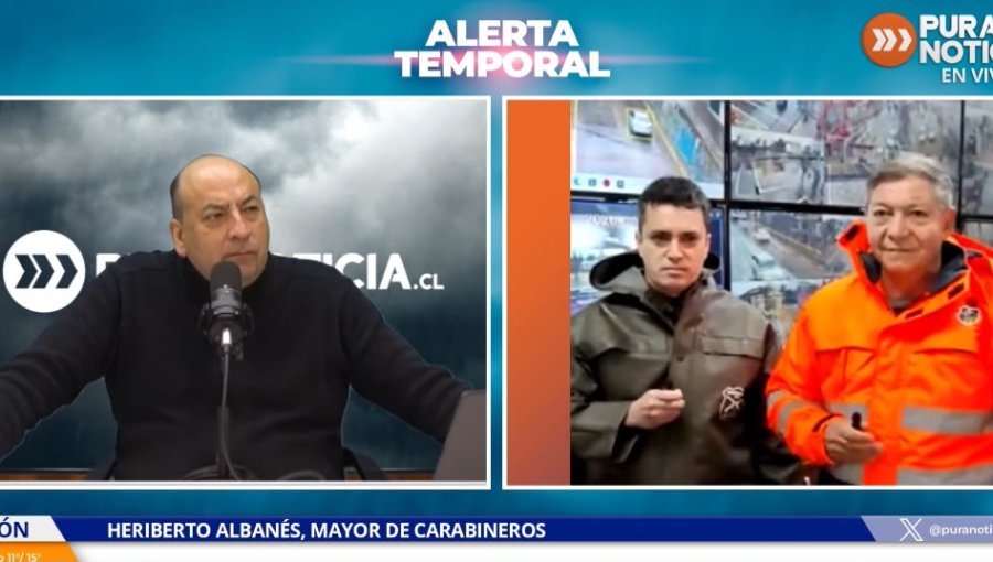 Alcalde de Villa Alemana reporta 33 casas anegadas y 420 llamados de emergencia por el paso del primer sistema frontal