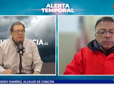 Alcalde de Concón informa que hay 1.500 clientes en la comuna sin energía eléctrica por sistema frontal