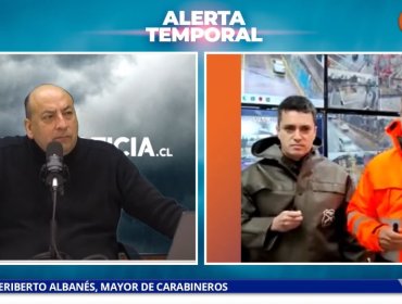 Alcalde de Villa Alemana reporta 33 casas anegadas y 420 llamados de emergencia por el paso del primer sistema frontal