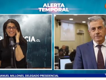 Delegado presidencial Manuel Millones por alarma SAE: “Es preventiva. Estamos en riesgo, está crecido el estero”