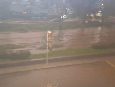 Llaman a evitar acercarse a la ribera del estero de Reñaca en Viña del Mar ante "alerta de crecida"
