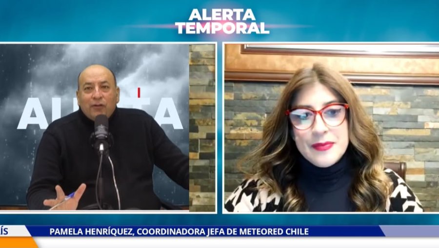 Coordinadora jefe Meteored por sistema frontal: "Podríamos tener granizos en el centro de Viña del Mar"
