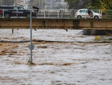 Senapred activa Alerta SAE en Viña del Mar por crecida del estero Marga Marga: llama a evitar transitar por sector de la ribera