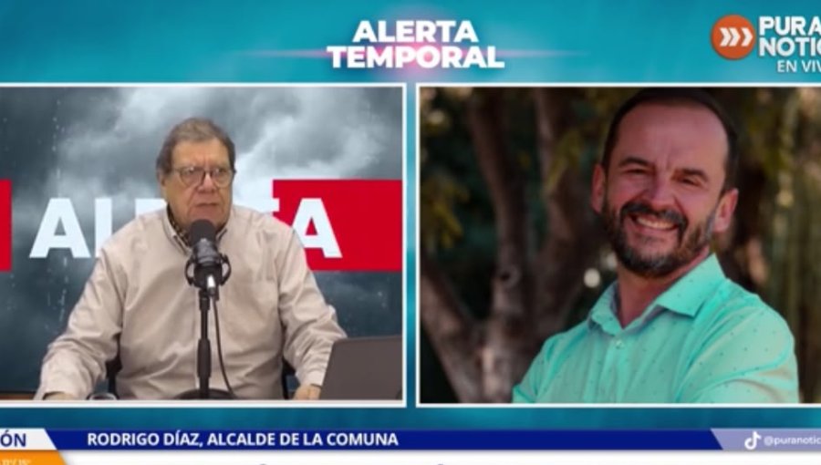 Alcalde de Catemu por temporal en la comuna: “El Cerro San José nos tiene preocupados”