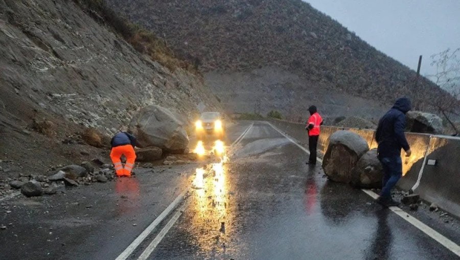 Declaran Alerta Roja para las provincias de Limarí y Choapa por precipitaciones, nevadas, viento y peligro de remoción en masa
