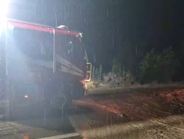 Tragedia en Santa María: Motociclista fue arrastrado al intentar cruzar el badén en el sector Santa Filomena