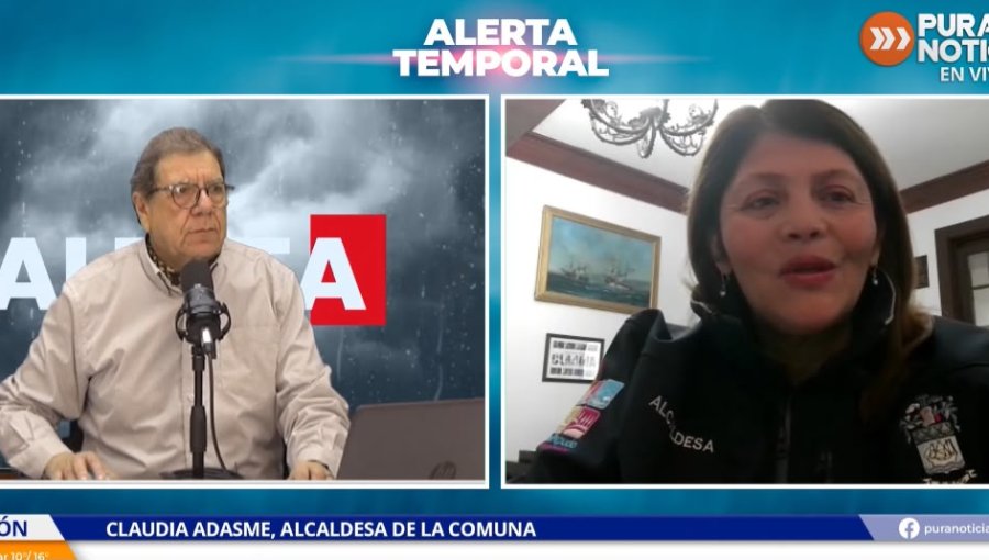 Alcaldesa de Papudo por sistema frontal: “Estamos preocupados por lo que va a pasar en el sector de Playa Grande”