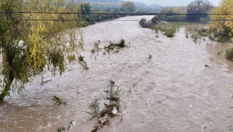 Declaran Alerta Roja por riesgo de desborde del río Aconcagua en las comunas de Concón, Quillota, Limache y Quintero