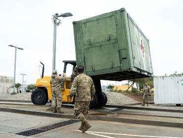 Ejército despliega Hospital Modular en Ovalle tras daños por intensas precipitaciones