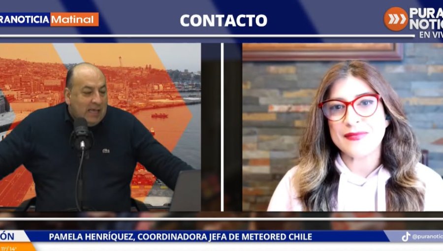 Meteored y sistemas frontales en la V Región: "No todo ha terminado y esto mismo del lunes hay que pasarlo al martes"