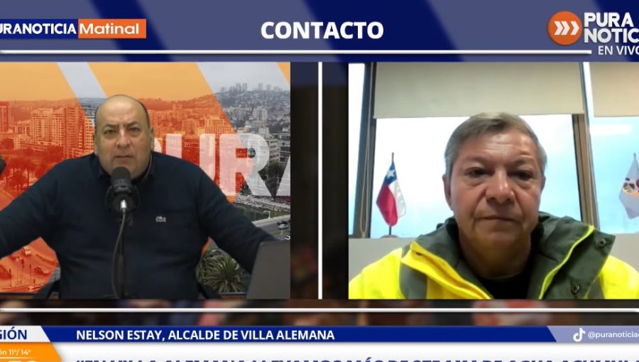 Alcalde de Villa Alemana por cortes de luz: "El Ministerio de Energía debería exigirle a las compañías eléctricas que tengan un plan de contingencia"