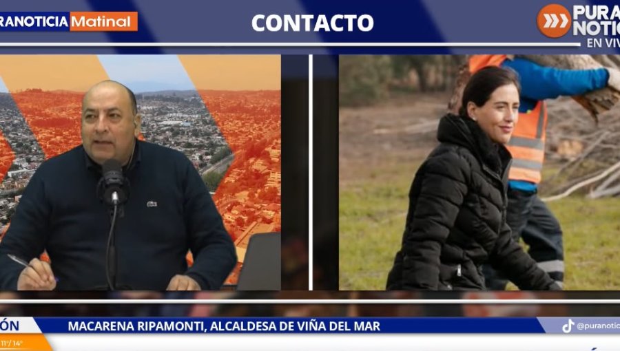 Alcaldesa Ripamonti y vecinos de Viña del Mar sin luz: "Ha sido bastante complicado para las personas que llevan cuatro días sin luz eléctrica"