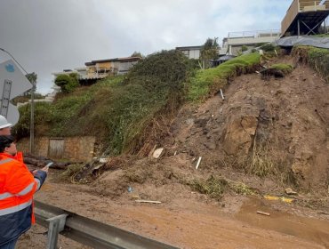 Sernageomin refuerza monitoreo en Viña del Mar y Concón por efectos del sistema frontal