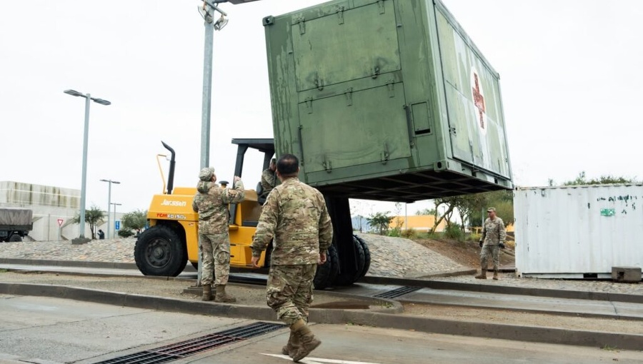 Ejército despliega Hospital Modular en Ovalle tras daños por intensas precipitaciones