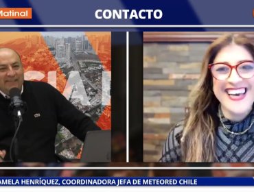 Coordinadora jefa Meteored por sistema frontal: “Lo más intenso ya se dio en la madrugada”