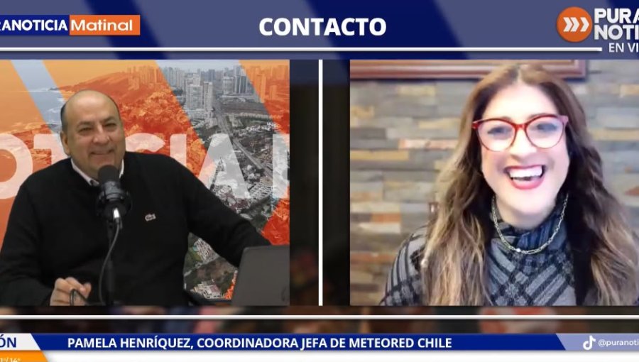 Coordinadora jefa Meteored por sistema frontal: “Lo más intenso ya se dio en la madrugada”