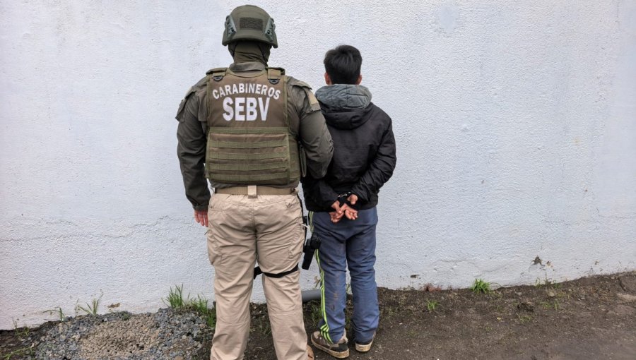«Operación Sporting»: Carabineros detiene a jinete acusado de violento robo a conductor de InDrive en Viña del Mar