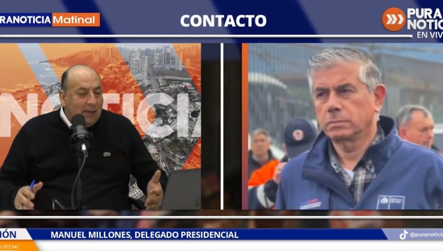 Delegado presidencial Millones confirma que hay casi mil personas aisladas en la provincia de Petorca por sistema frontal