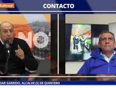 Alcalde (s) de Quintero por sistema frontal: “No tenemos la conectividad necesaria para llegar a distintos puntos de la ciudad”