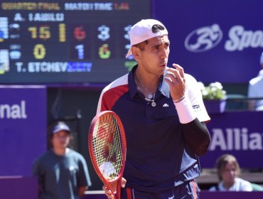 Alejandro Tabilo ya tiene programación para hacer su debut en el ATP 250 de Estoril en Portugal