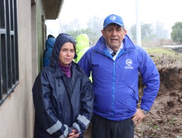 Municipio de Quintero coordina acciones tras los intensos sistemas frontales que dejaron más de 450 viviendas afectadas