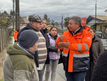 Municipalidad de Villa Alemana intensifica catastro de daños por el sistema frontal y continúa con la aplicación de la ficha FIBE